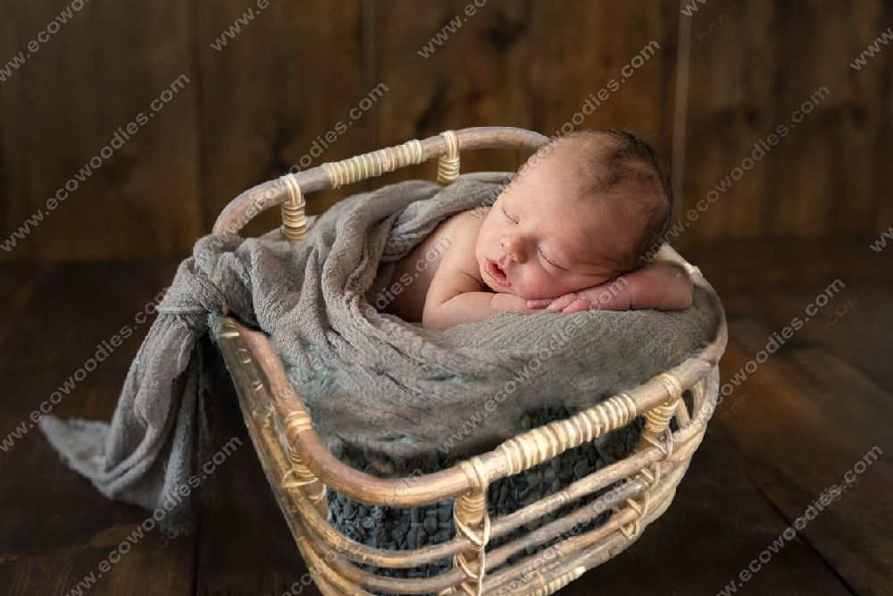 Newborn prop basket